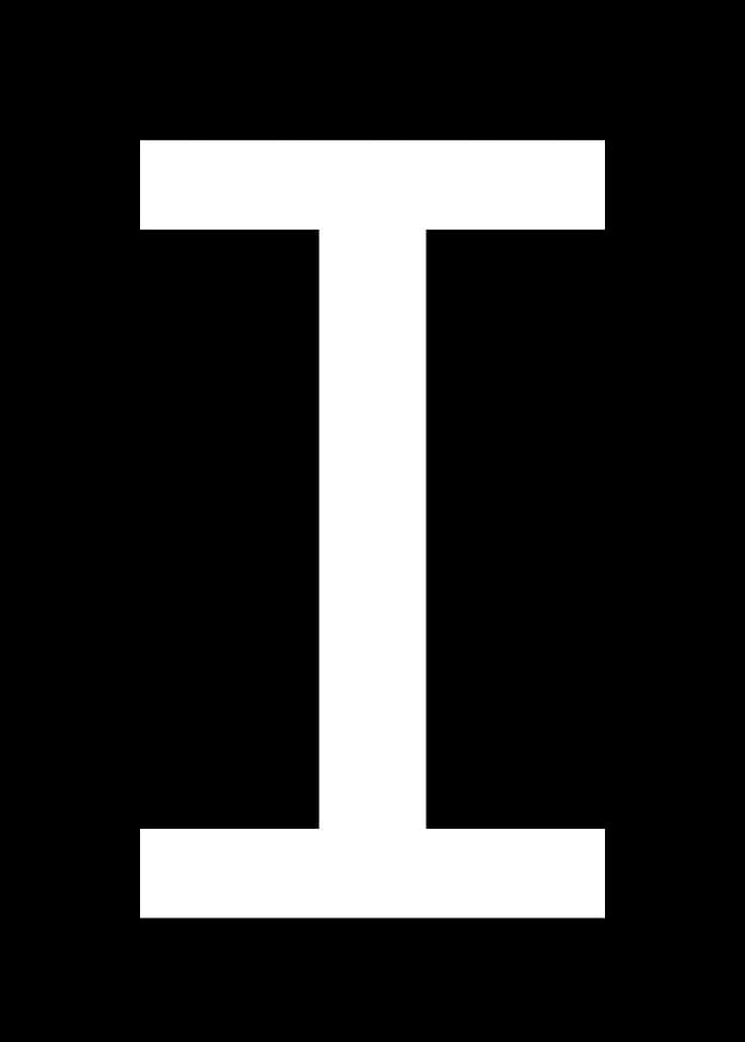 Letter I