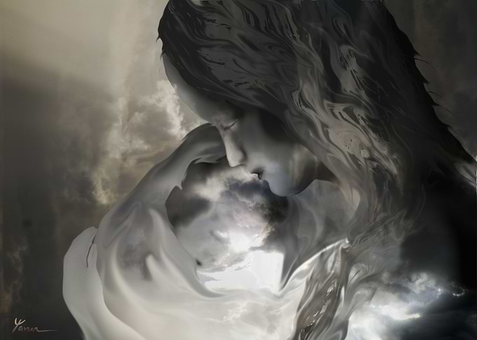 Mother and Cosmic Child