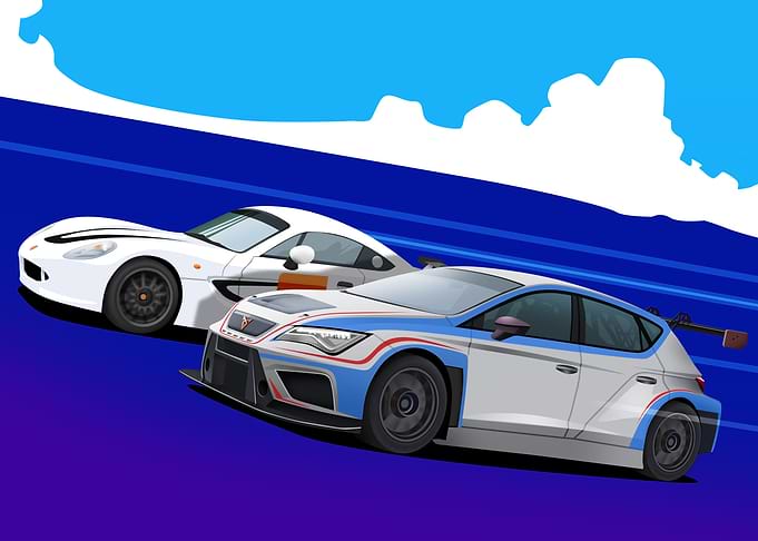 Seat Cupra vs Ginetta