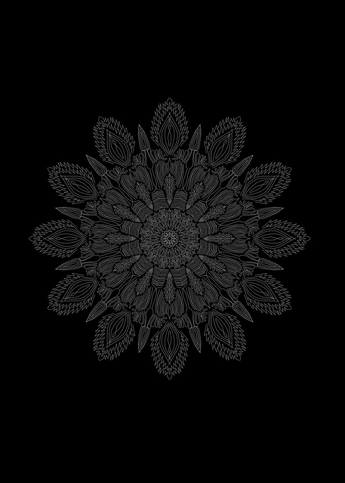 White mandala
