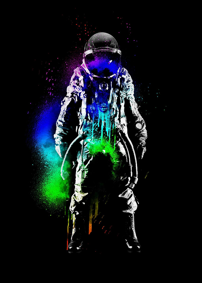Color Astronaut