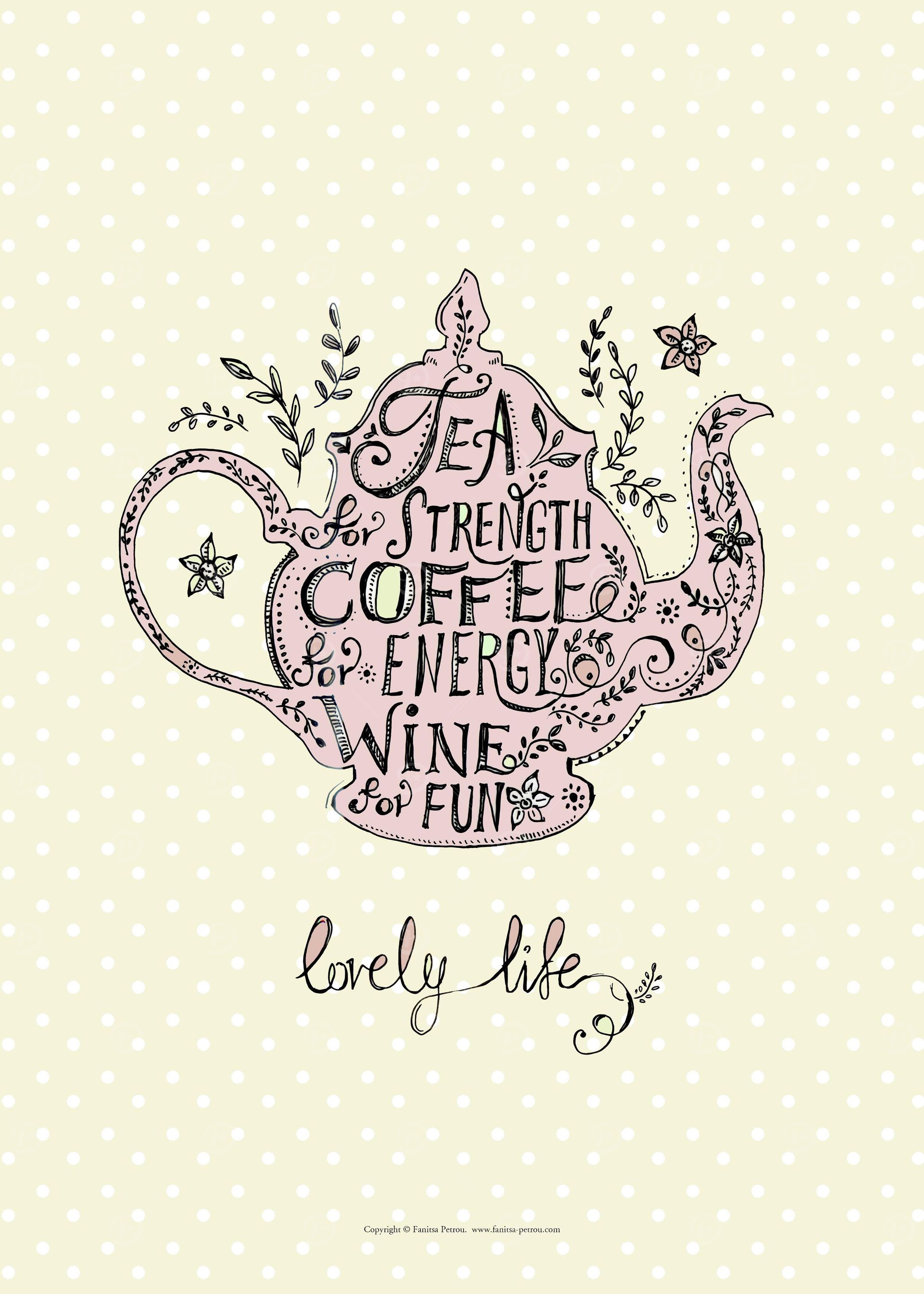 Tea Coffee and Wine 1