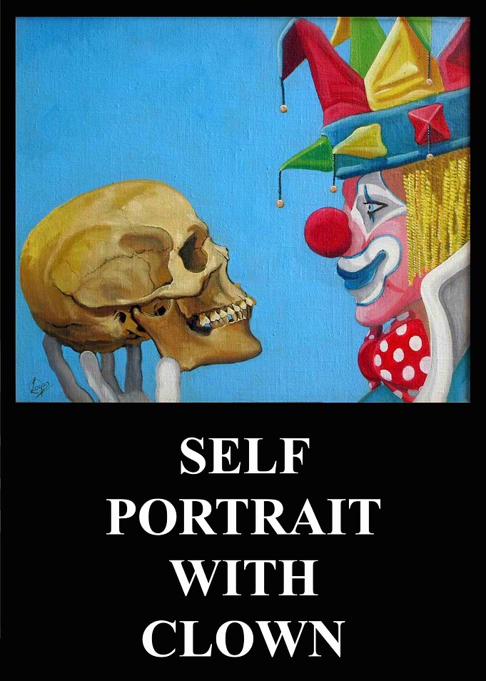SELF PORTRAIT WITH CLOWN