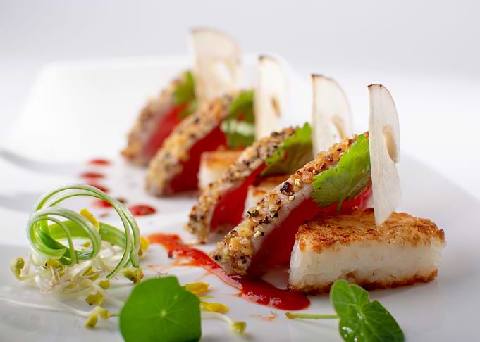 tuna with mushrooms