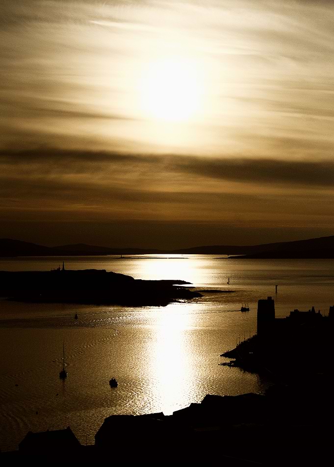 Sunset in Oban