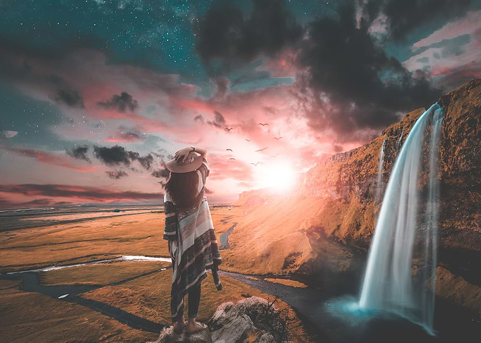 Magic sunset