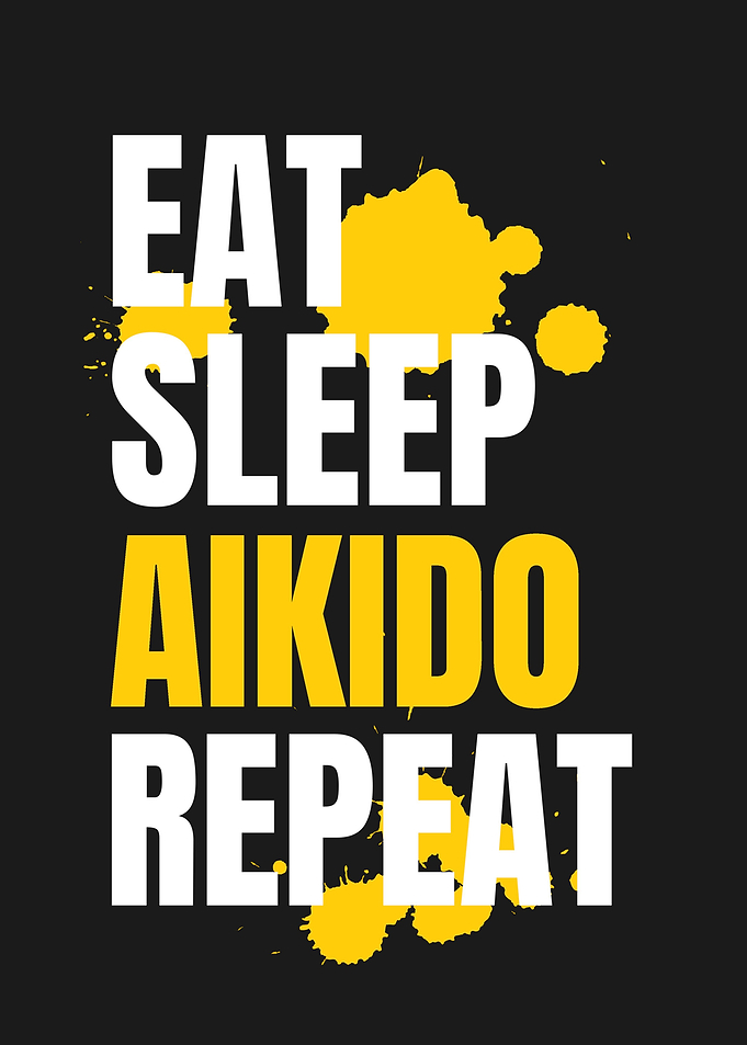 EAT SLEEP AIKIDO REPEAT