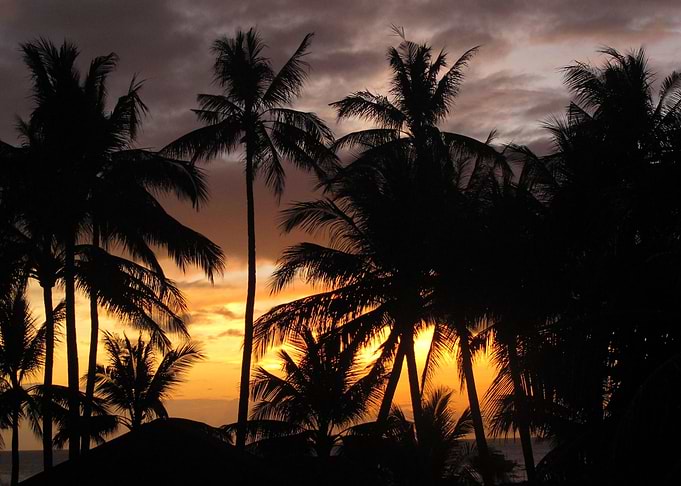 Sunset in Paradise