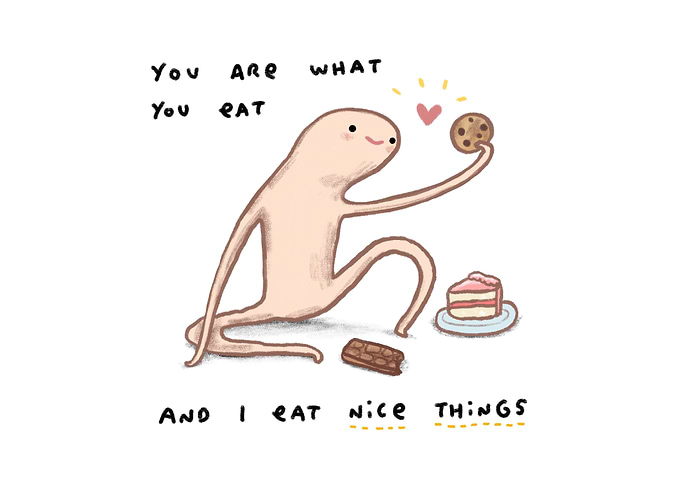 Honest Blob Eat Nice Thing