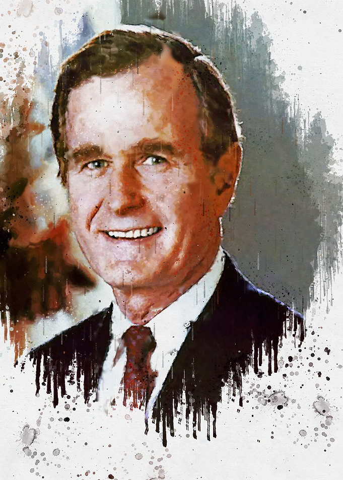 George H W Bush