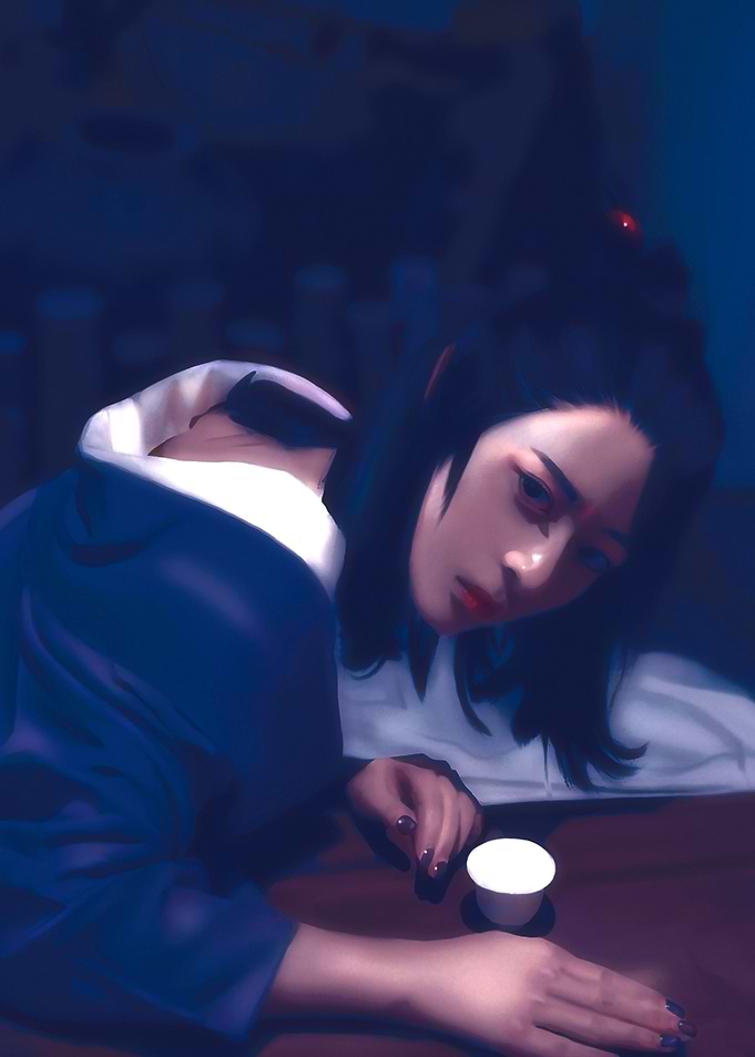 Girl in the night