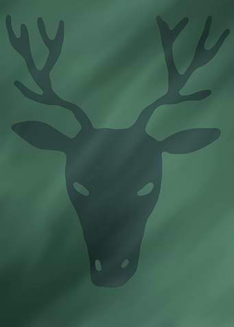 Deer through fog