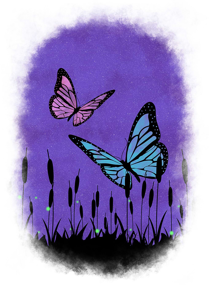 Butterfly Guardians White