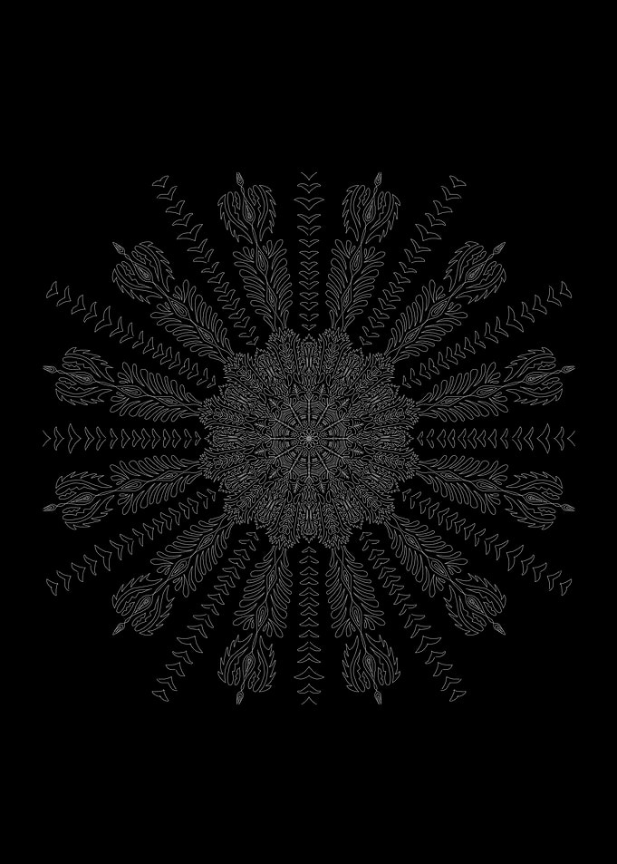 Abstract mandala