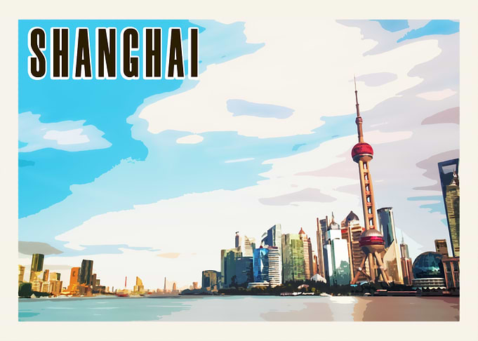 Shanghai Vintage Poster