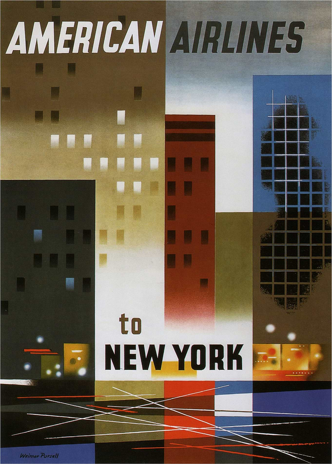 New York Vintage Poster