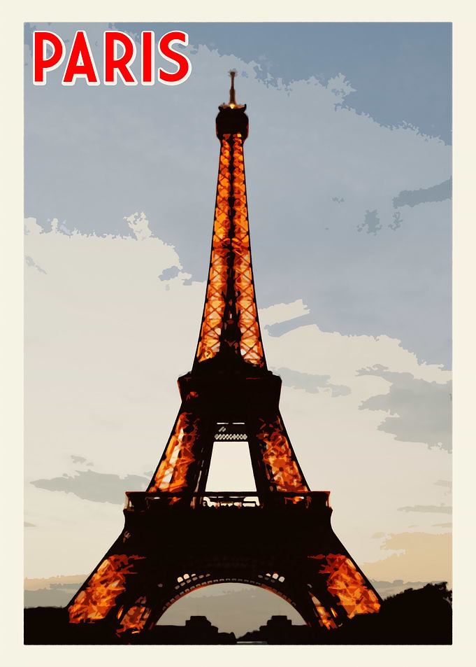 Paris Vintage Poster