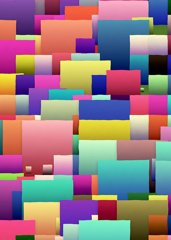 Rainbow squares