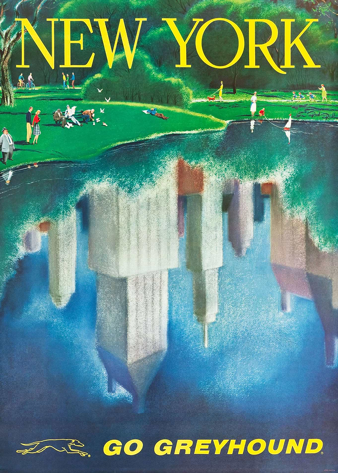 New York Vintage Poster