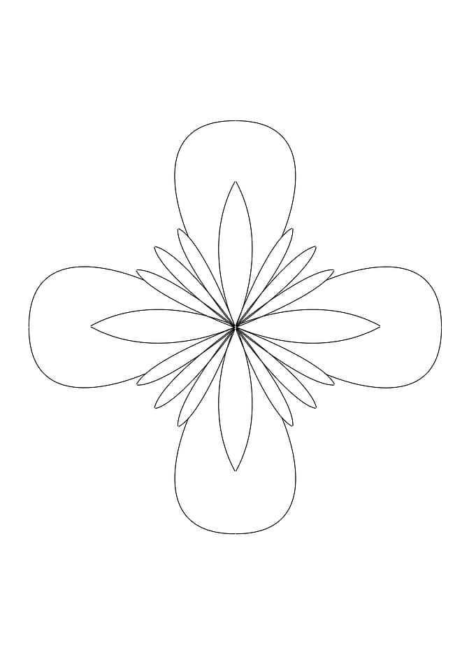 Minimalistic cross