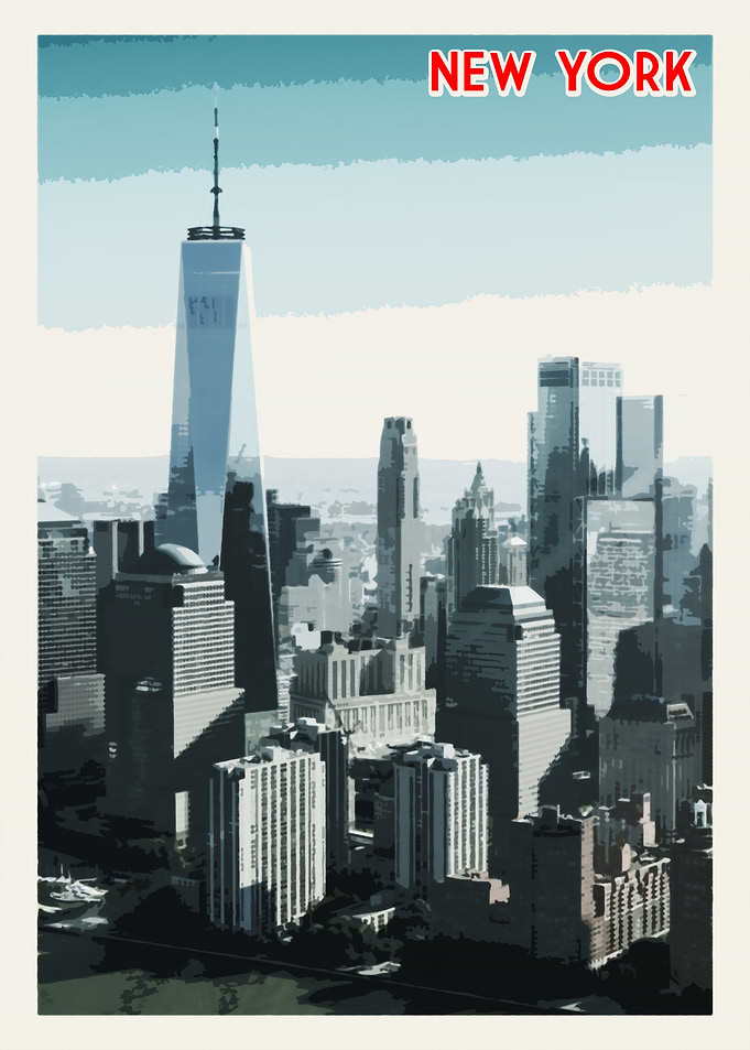 New York Vintage Poster