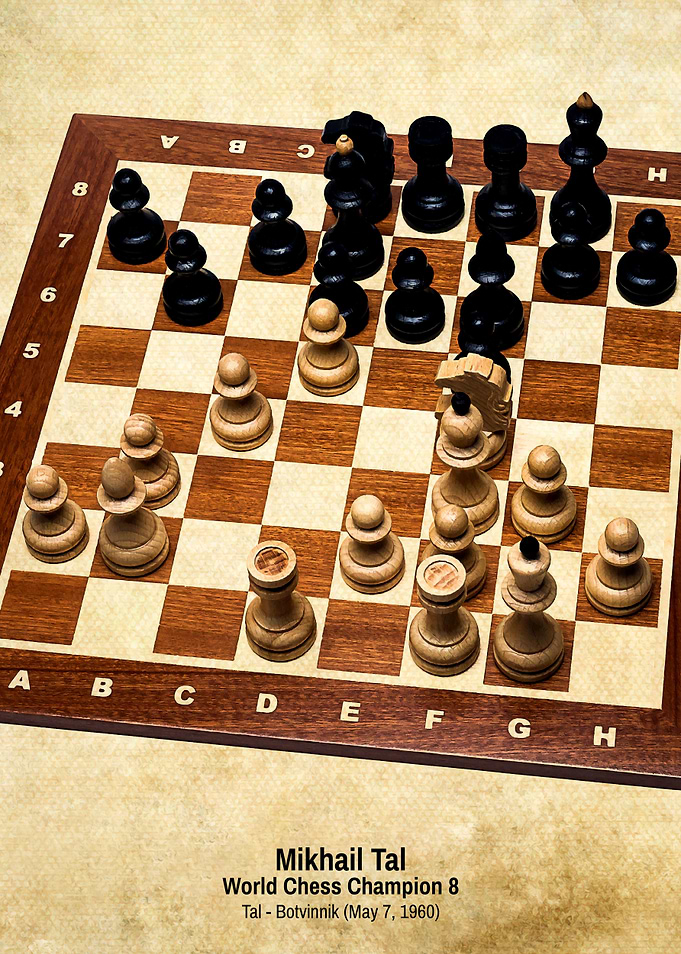 Mikhail Tal Chess Champ 8