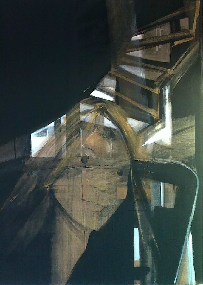 woman and the stairs