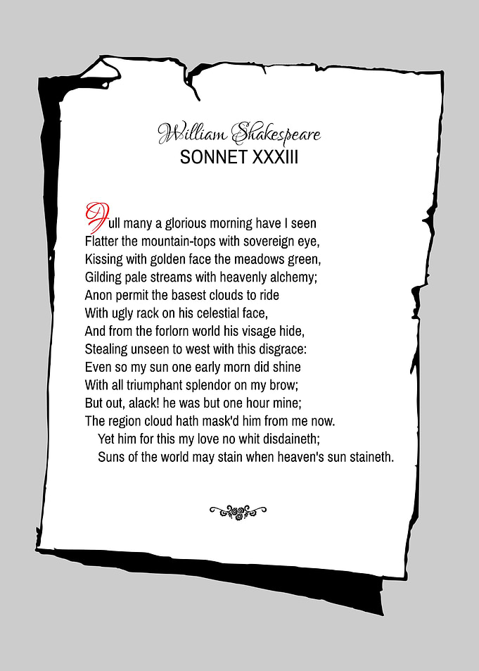 Shakespeare Sonnet 33