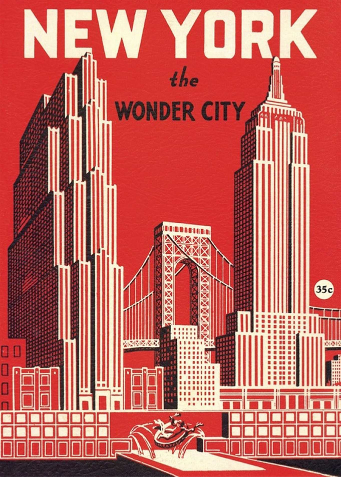 New York Vintage Poster