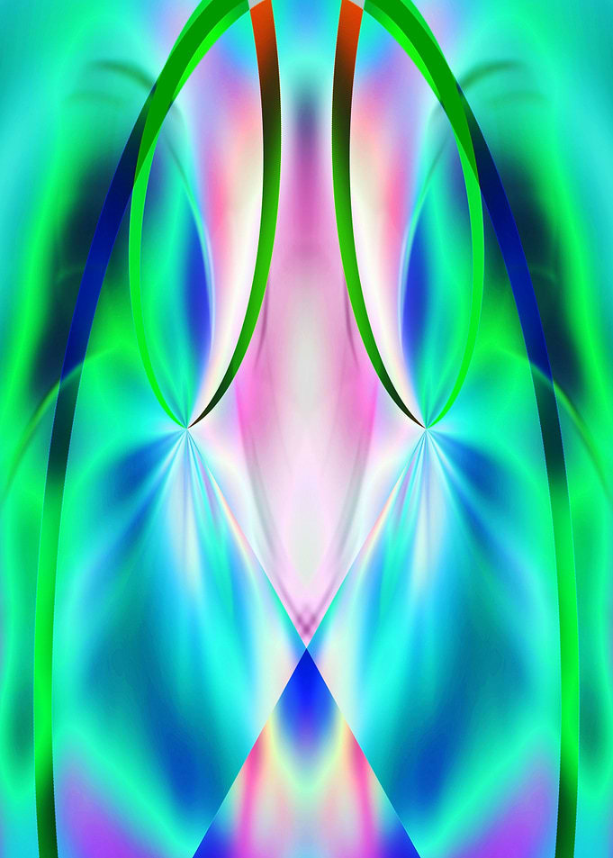 Alien Neon Plants