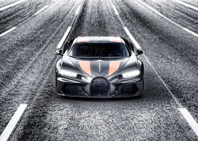 Chiron breakes speed limit