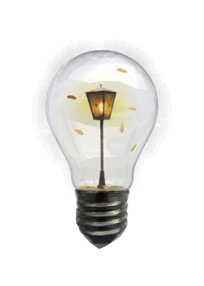 Autumn in a bulb