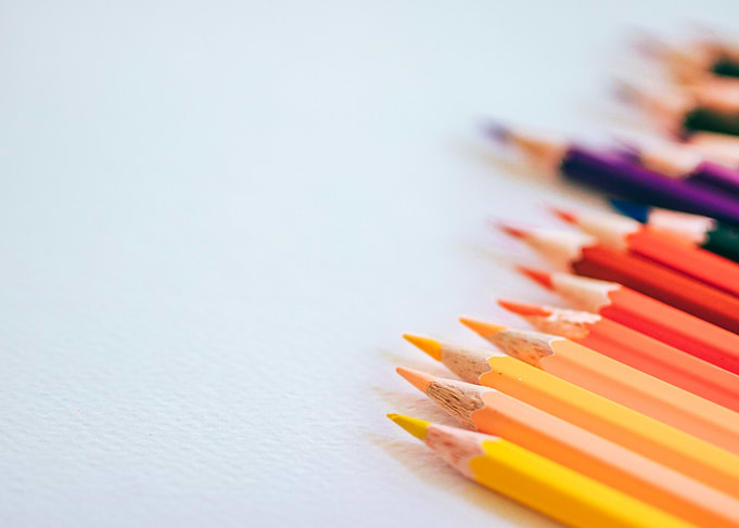 Multicolored pencil
