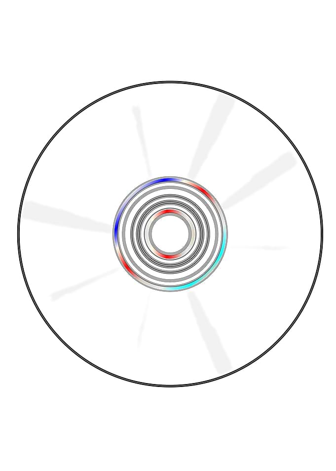 Blank CD Disc