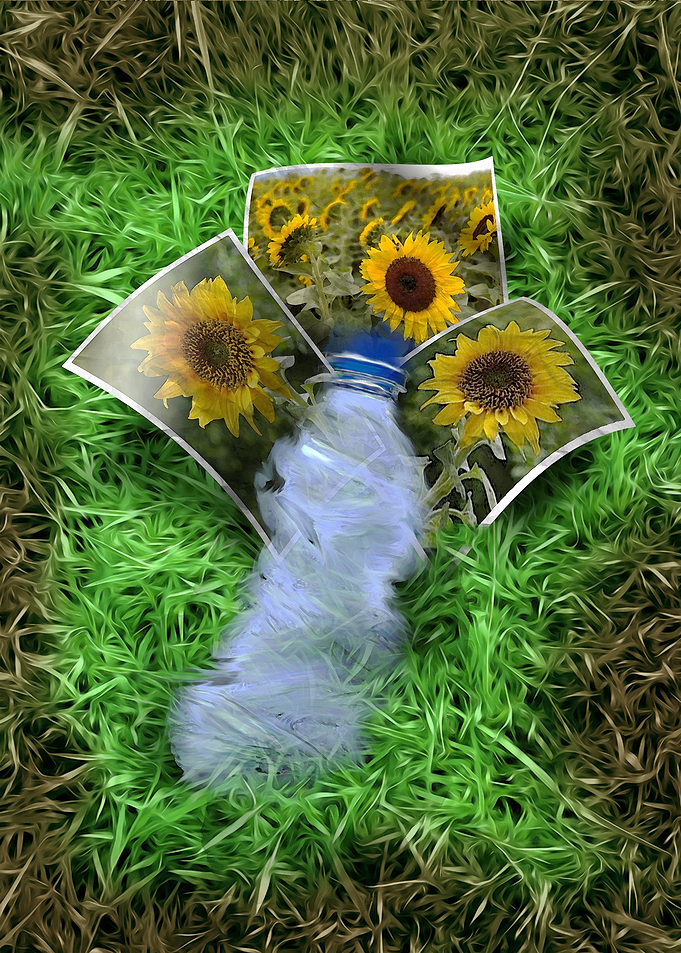 Sunflower Collage