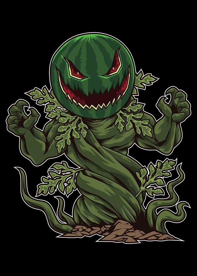 Watermelon From The Ground