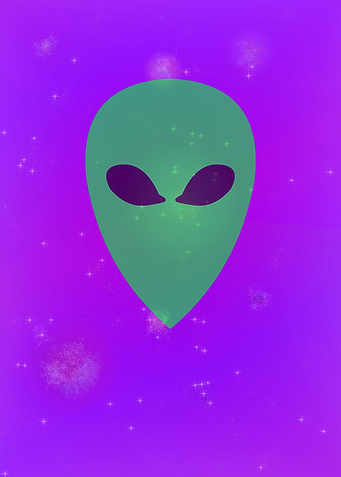 minimalist alien