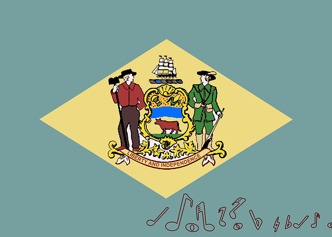 Musical Flag of Delaware