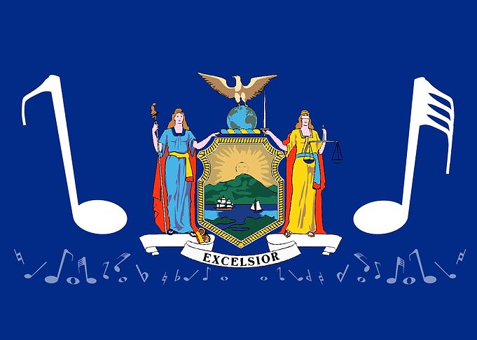 Musical New York Flag