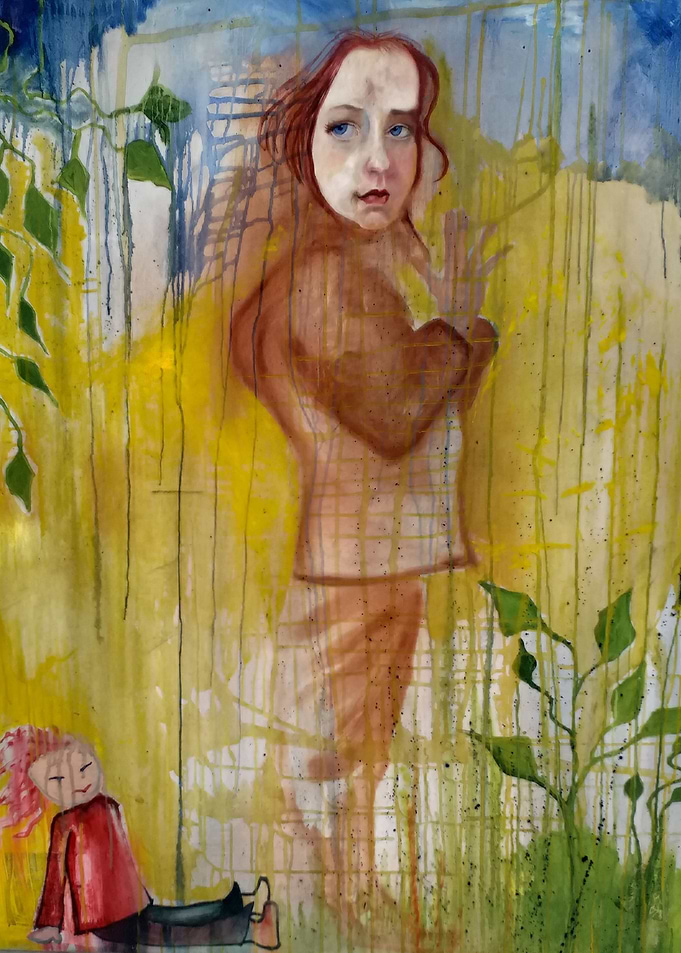 In the garden