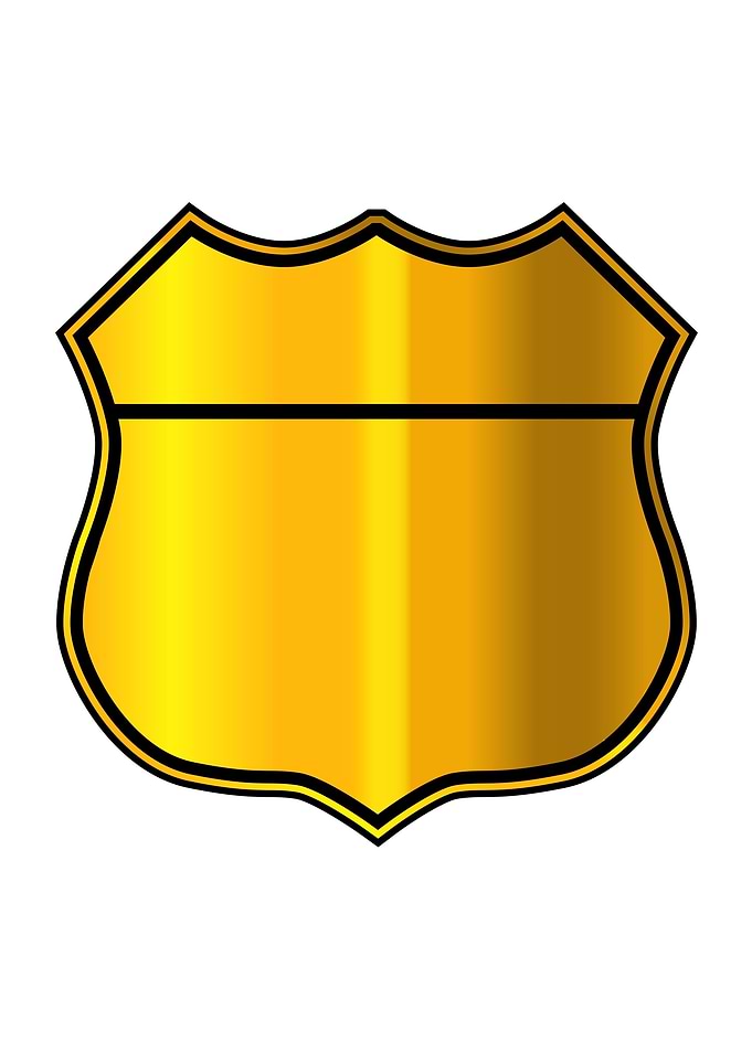 Gold Highway Sign
