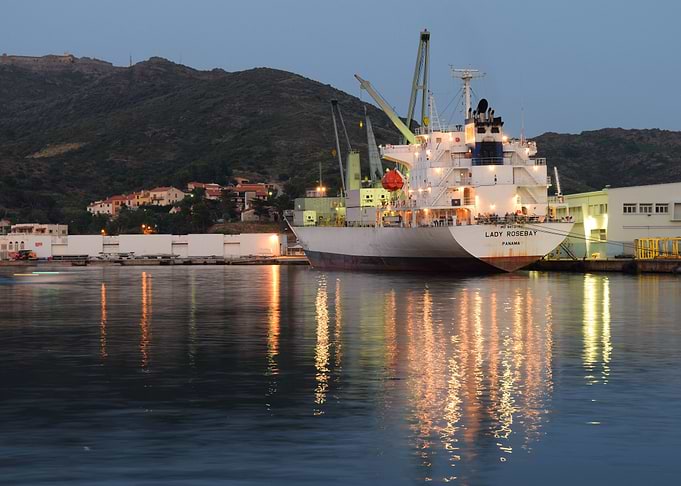 Port Vendres reflections 1