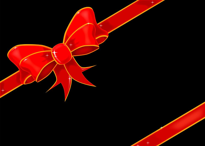 Red Parcel Bow