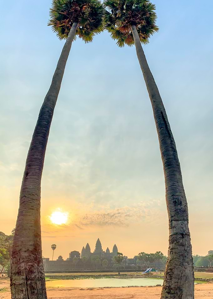 Angkor Wat at sunrie