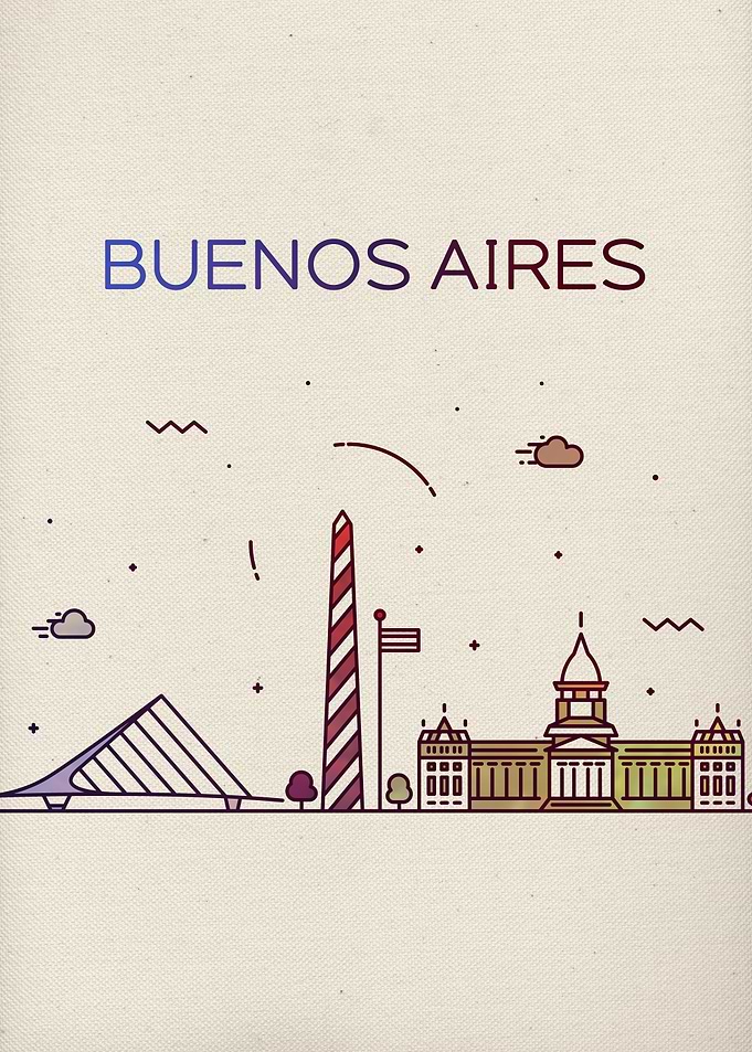 Buenos Aires City Skyline