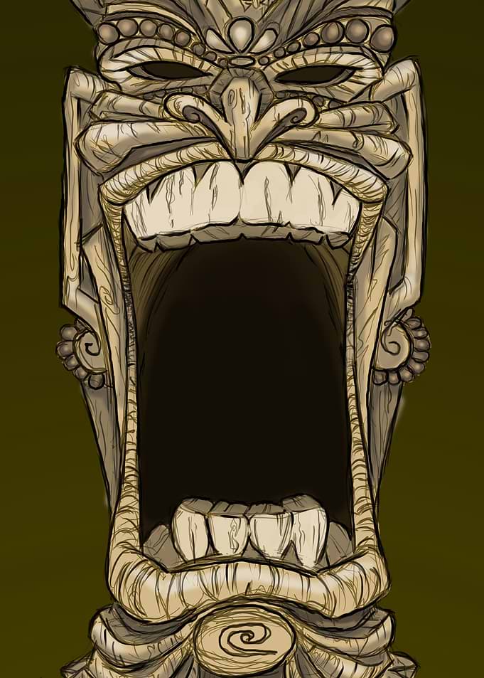 Tiki Mask