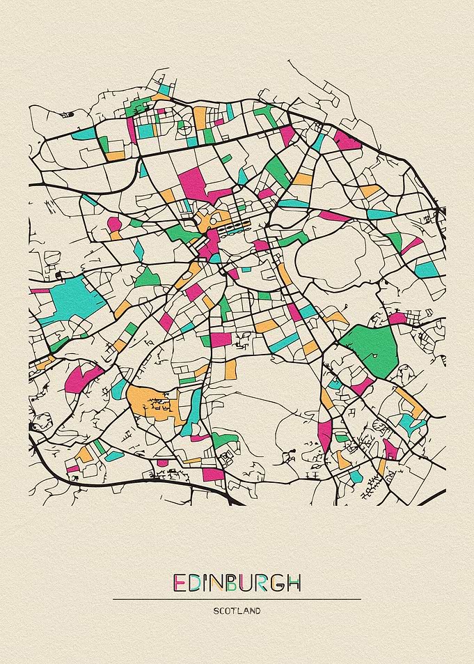 Edinburgh Map