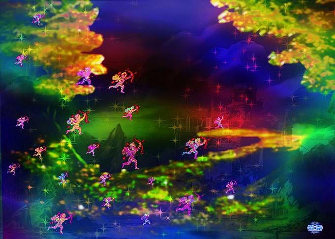 Cupids Assault At Night
