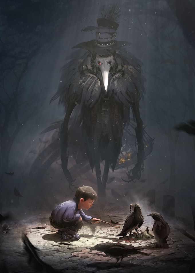 the raven monster