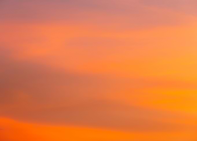 Beautiful sunset sky